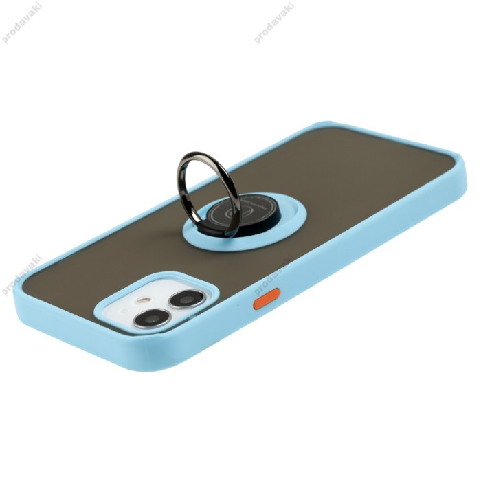 Чохол для iPhone 11 Pro Max Carbon Gradient Hologram рожевий