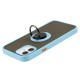 Чохол для iPhone 11 Pro Max Carbon Gradient Hologram рожевий