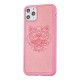 Чохол для iPhone 11 Pro Max Kenzo leather рожевий