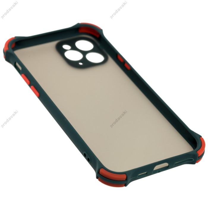 Чохол для iPhone 11 Pro Max Glass Premium марсала