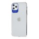 Чохол для iPhone 11 Pro Max Epic clear прозрачный/синий