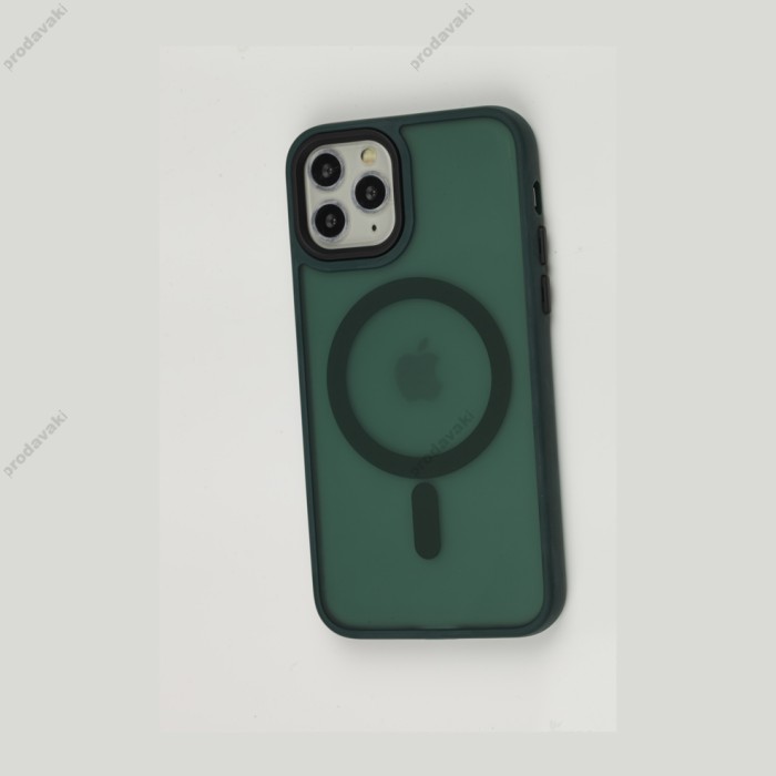 Чохол для iPhone 11 Pro Max Cosmic Magnetic MagSafe green