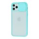 Чохол для iPhone 11 Pro Max LikGus Camshield camera protect бірюзовий