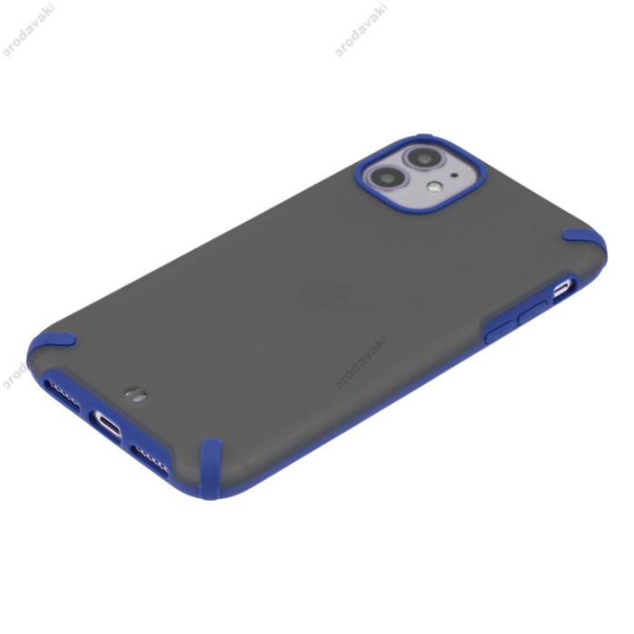 Чохол для iPhone 11 Pro Max Ambre glass "салатово-бірюзовий"