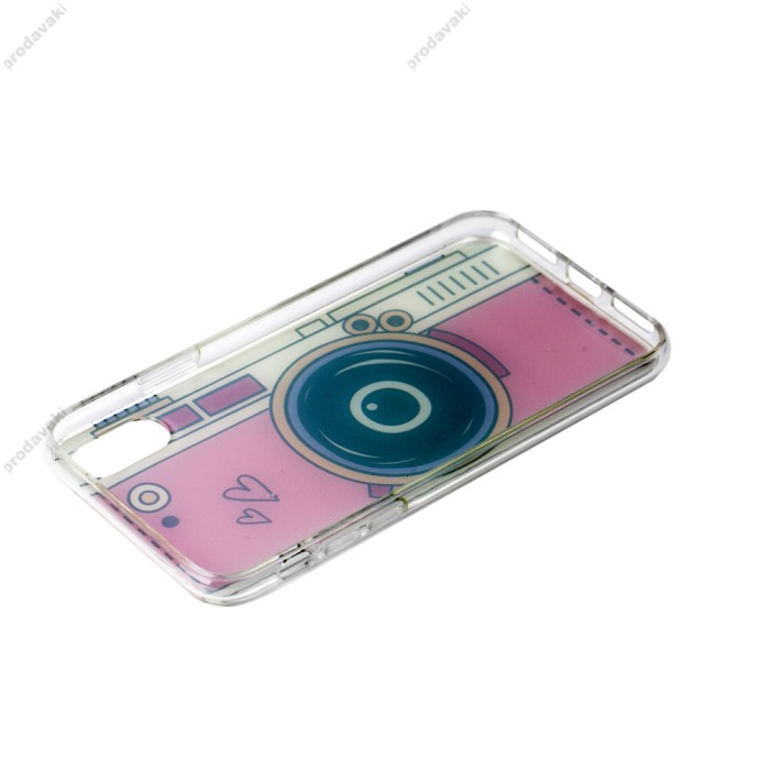 Чохол для iPhone 11 Pro Max LikGus Camshield camera protect бірюзовий