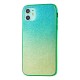 Чохол для iPhone 11 Pro Max Ambre glass "салатово-бірюзовий"