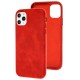 Чохол для iPhone 11 Pro Max Leather croco full red