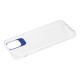 Чохол для iPhone 11 Pro Max Epic clear прозрачный/синий