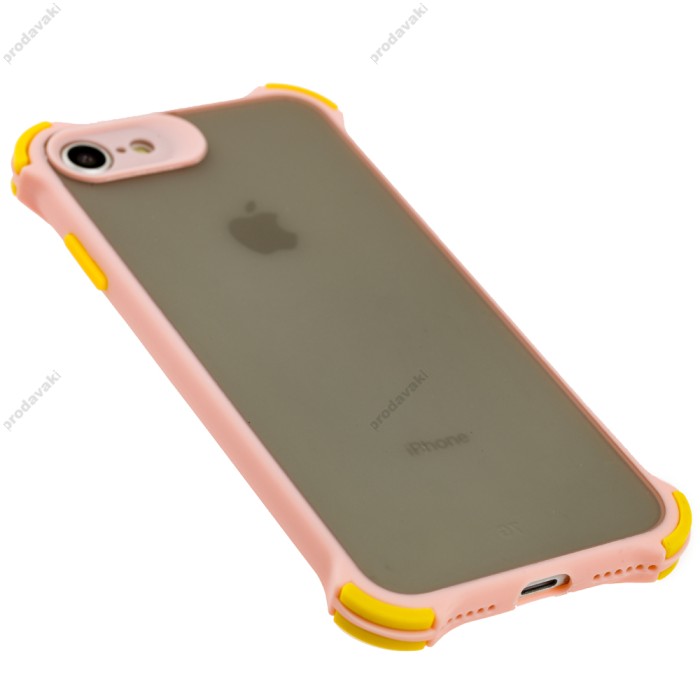 Чохол для iPhone 11 Pro Max Design Mramor Benzo рожевий