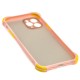 Чохол для iPhone 11 Pro Max glass LV персиковий