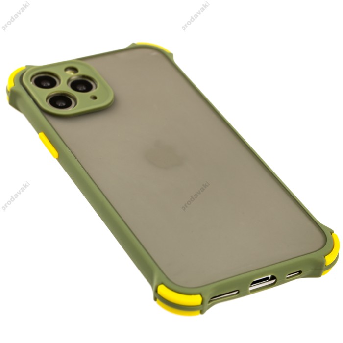 Чохол для iPhone 11 Pro Max Design Mramor Glossy чорний