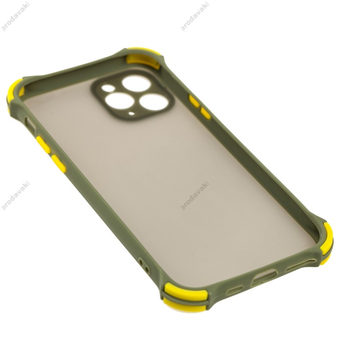 Чохол для iPhone 11 Pro Max Design Mramor Glossy чорний