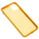 Чохол для iPhone 11 Pro Max Leather croco full жовтий