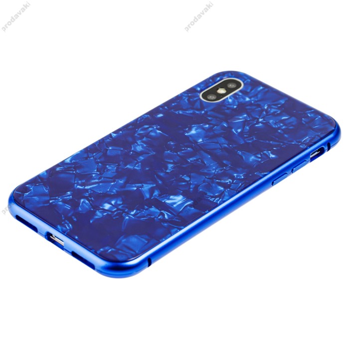 Чохол для iPhone 11 Pro Max Marble "марсала"