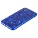 Чохол для iPhone 11 Pro Max Marble "марсала"