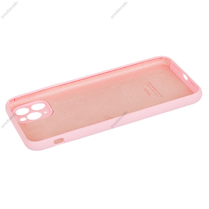 Чохол для iPhone 11 Pro Max Silicone Slim Full camera pink