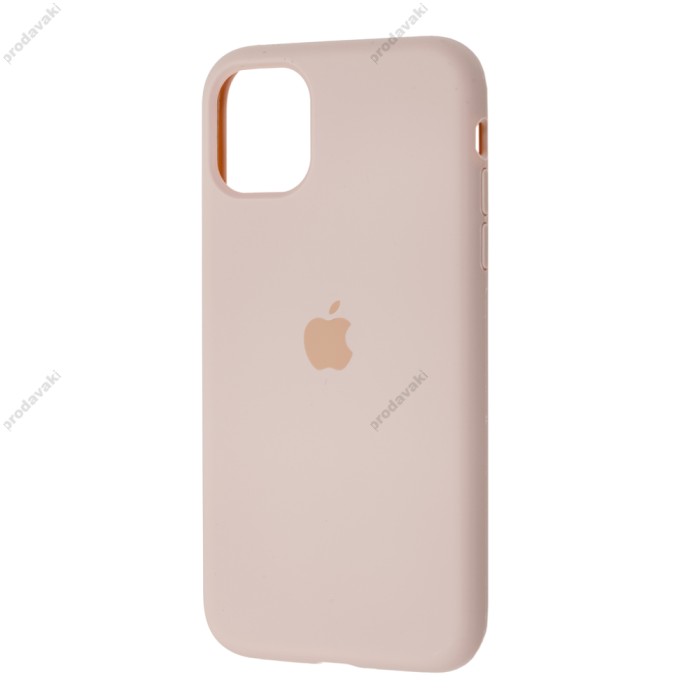 Чохол для iPhone 11 Pro Max Silicone Full pink sand