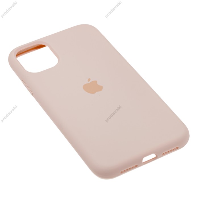 Чохол для iPhone 11 Pro Max Silicone Full pink sand