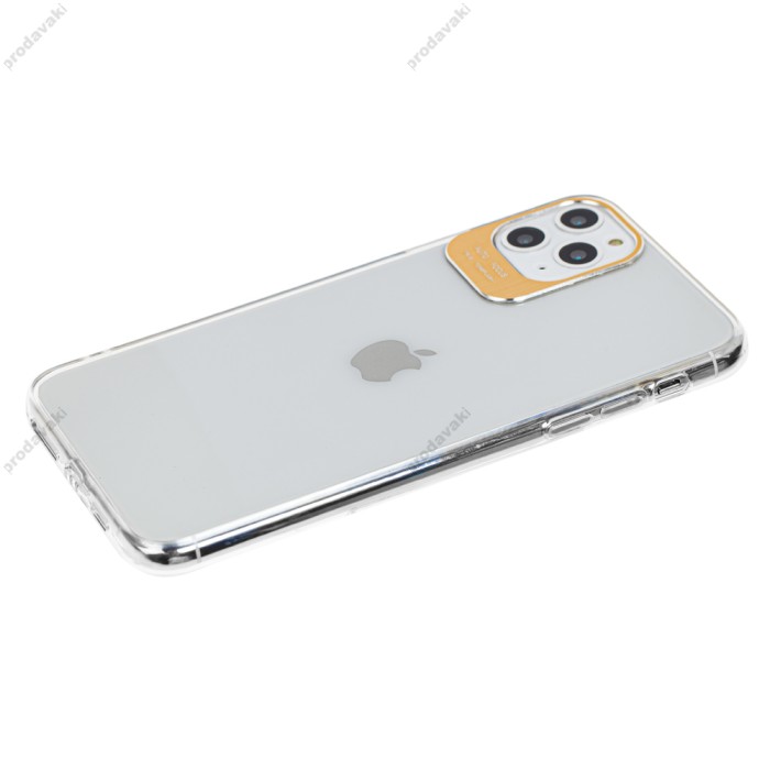 Чохол для iPhone 11 Pro Max Epic clear прозрачний/золотистый