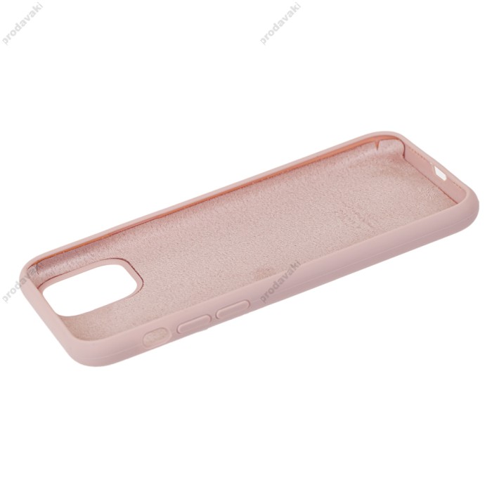 Чохол для iPhone 11 Pro Max Silicone Full pink sand