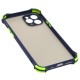 Чохол для iPhone 11 Pro Max glass LV бірюзовий