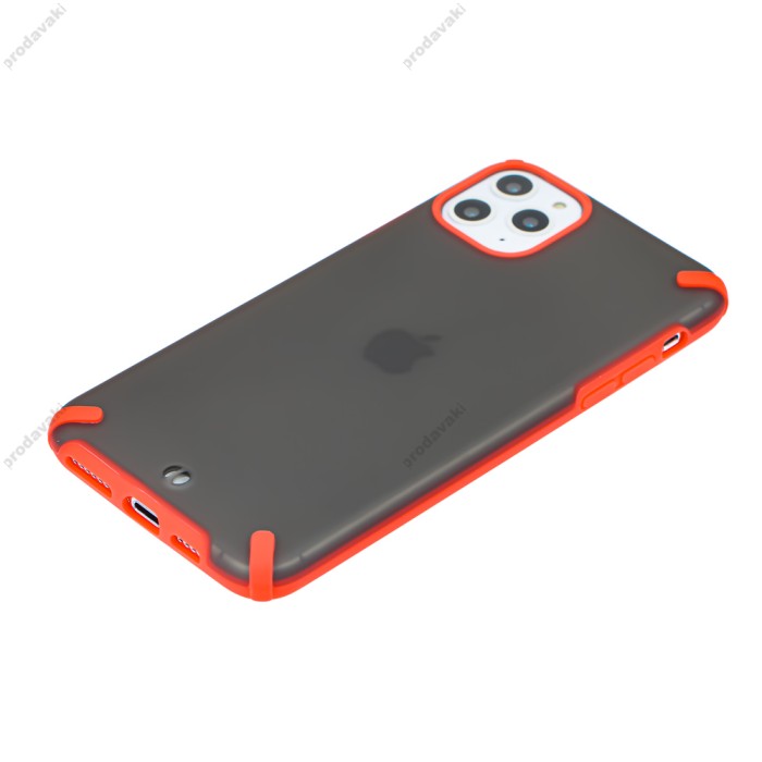 Чохол для iPhone 11 Pro Max Ambre Fashion сріблястий/рожевий