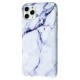Чохол для iPhone 11 Pro Max Design Mramor Glossy молочний