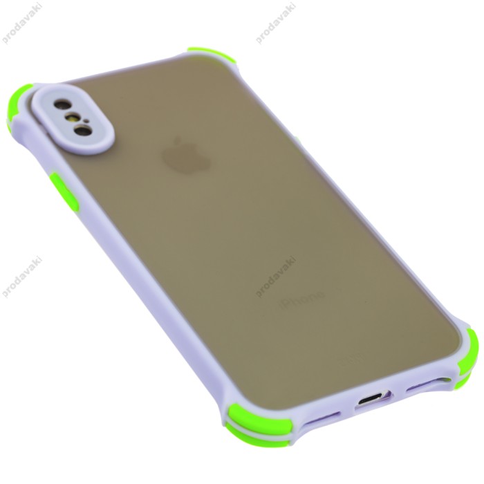 Чохол для iPhone 11 Pro Max Design Mramor Benzo білий