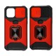 Чохол для iPhone 11 Pro Ring Card ударостійкий червоний