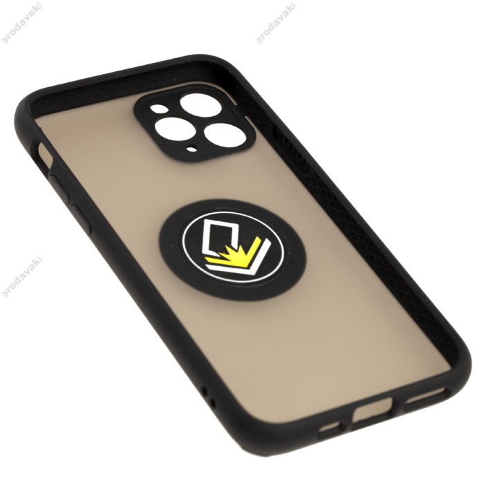 Чохол для iPhone 11 Pro LikGus Edging Ring чорний