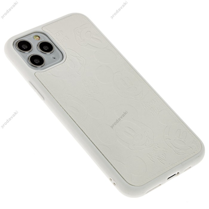 Чохол для iPhone 11 Pro Mickey Mouse leather червоний