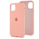 Чохол для iPhone 11 Silicone Full рожевий / peach