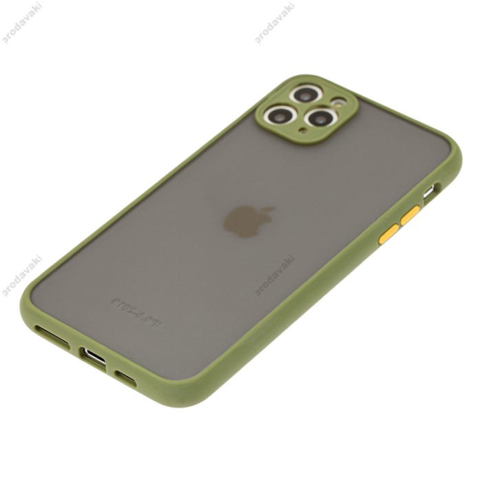 Чохол для iPhone 11 Pro WristBand LV червоний/чорний