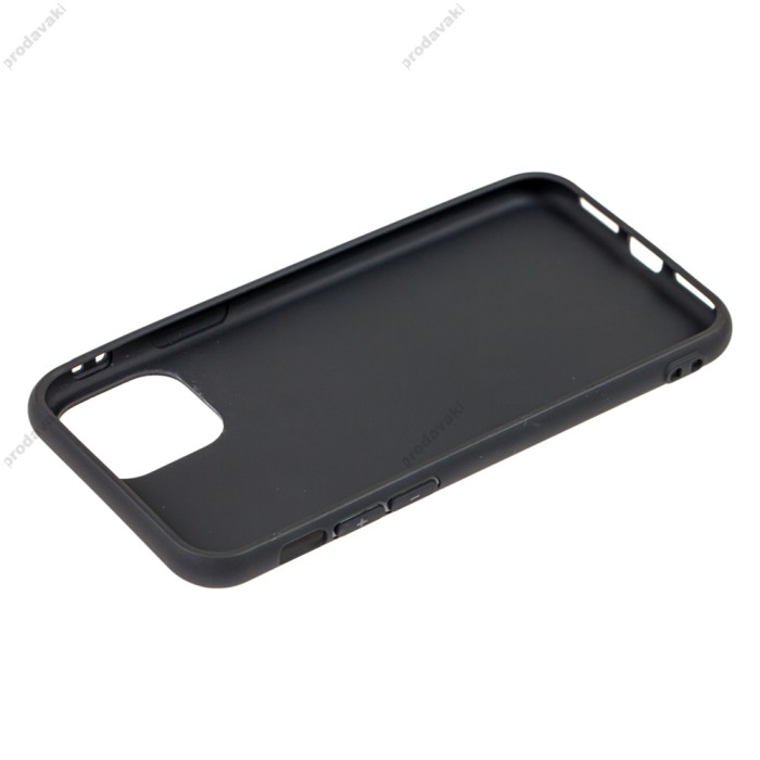 Чохол для iPhone 11 Pro Smoothy print чорно-червоний