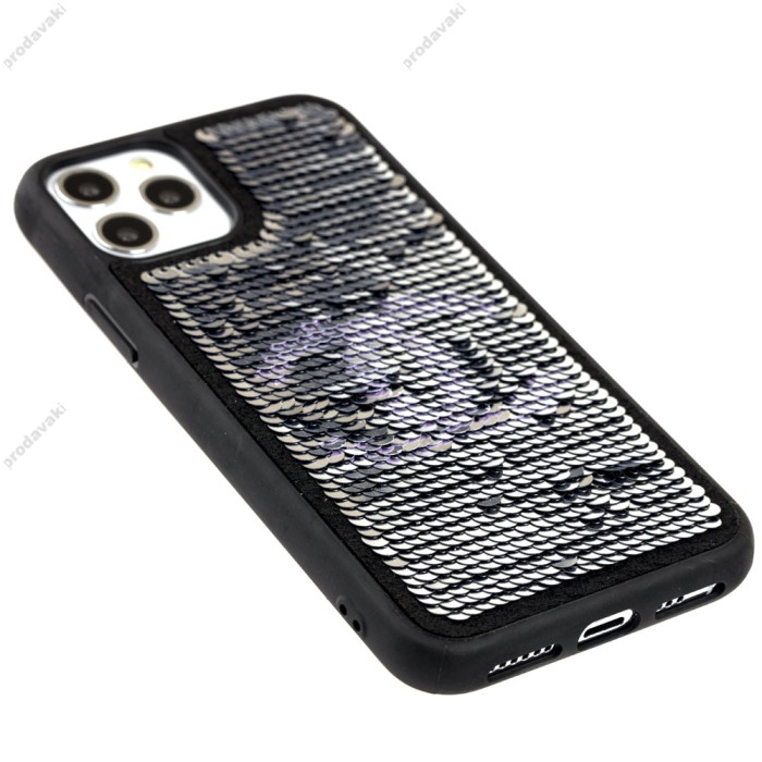 Чохол для iPhone 11 off-white leather червоний