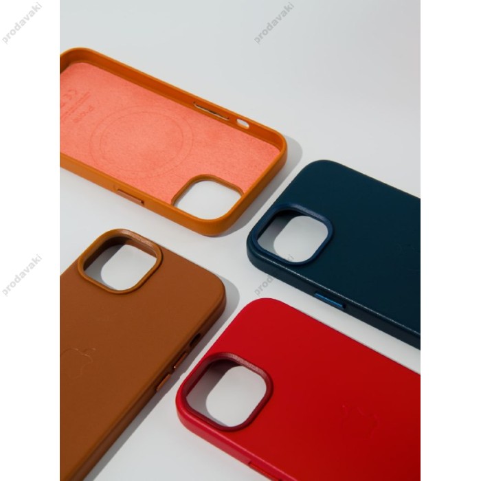 Чохол для iPhone 11 Leather classic Full indigo blue