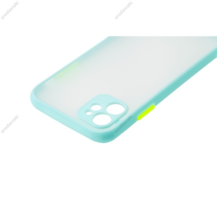Чохол для iPhone 11 LikGus Totu camera protect бірюзовий