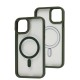 Чохол для iPhone 11 WAVE Ardor MagSafe green