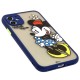 Чохол для iPhone 11 Picture shadow matte minnie mouse / dark blue
