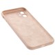 Чохол для iPhone 11 Silicone Full camera Lens рожевий пісок