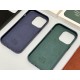 Чохол для iPhone 11 Leather classic Full indigo blue