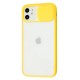 Чохол для iPhone 11 LikGus Camshield camera protect жовтий