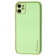 Чохол для iPhone 11 Leather Xshield pistachio