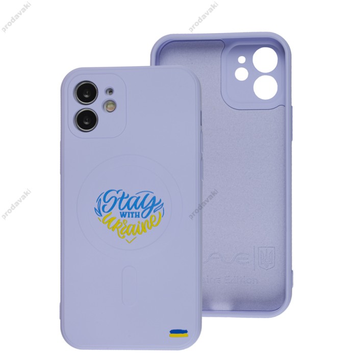 Чохол для iPhone 11 WAVE Ukraine with MagSafe coat of arms