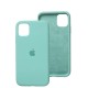 Чохол для iPhone 11 Silicone Full бірюзовий / beryl