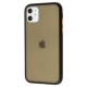 Чохол для iPhone 11 LikGus Maxshield чорно-червоний