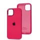 Чохол для iPhone 13 New silicone case shiny pink