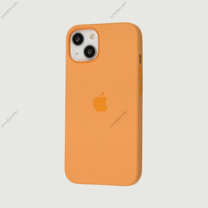 Чохол для iPhone 13 MagSafe Silicone Full Size marigold