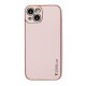 Чохол для iPhone 13 Leather Xshield pink