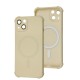 Чохол для iPhone 13 WAVE Silk Touch WXD MagSafe white